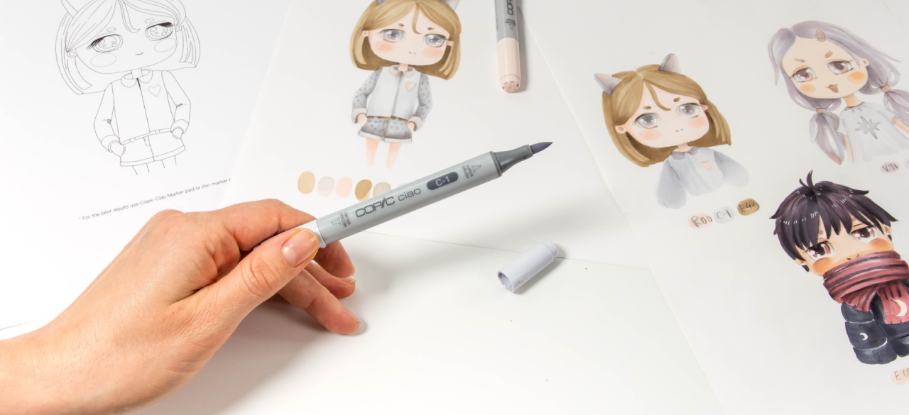 Copic Ciao - Layer & Mix - 5