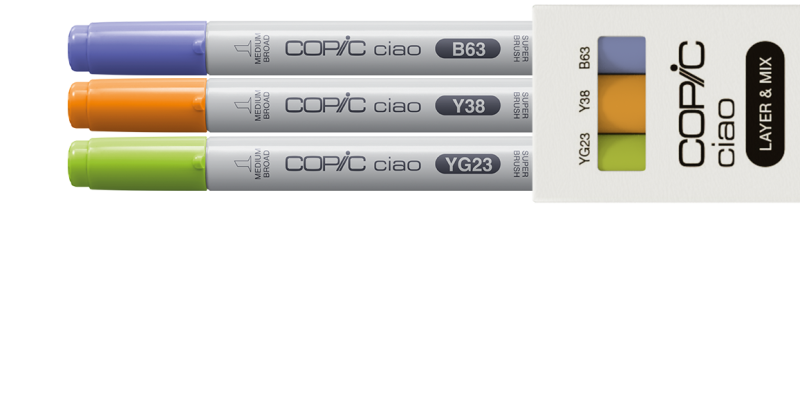 Copic Ciao - Layer & Mix - 5