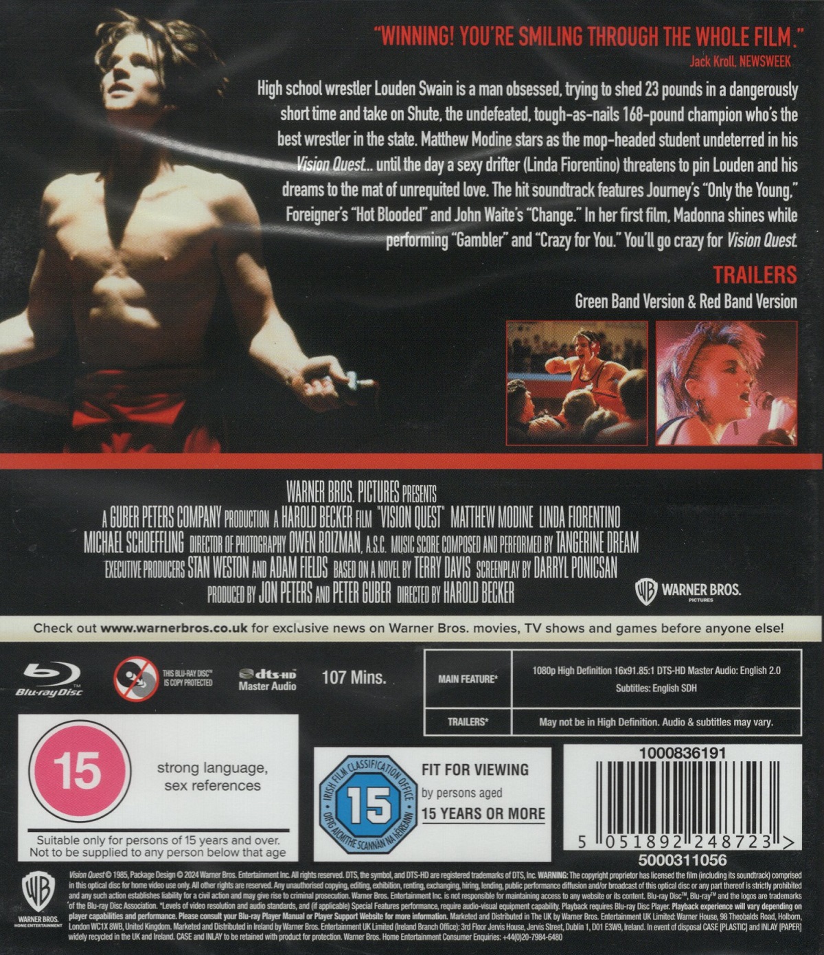 Vision Quest (ej svensk text) (Blu-ray) - 2