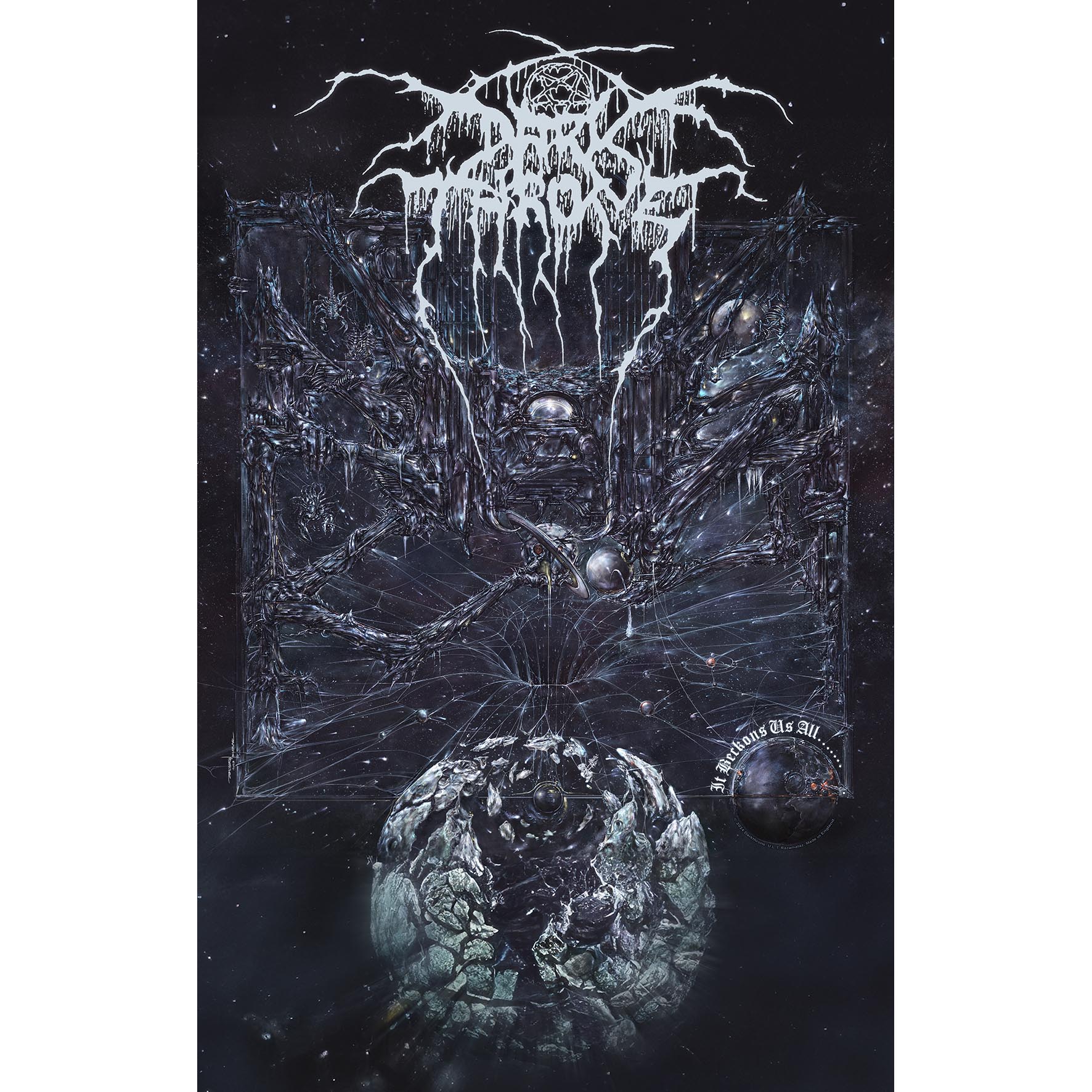DARKTHRONE TEXTILE POSTER - IT BECKONS US ALL