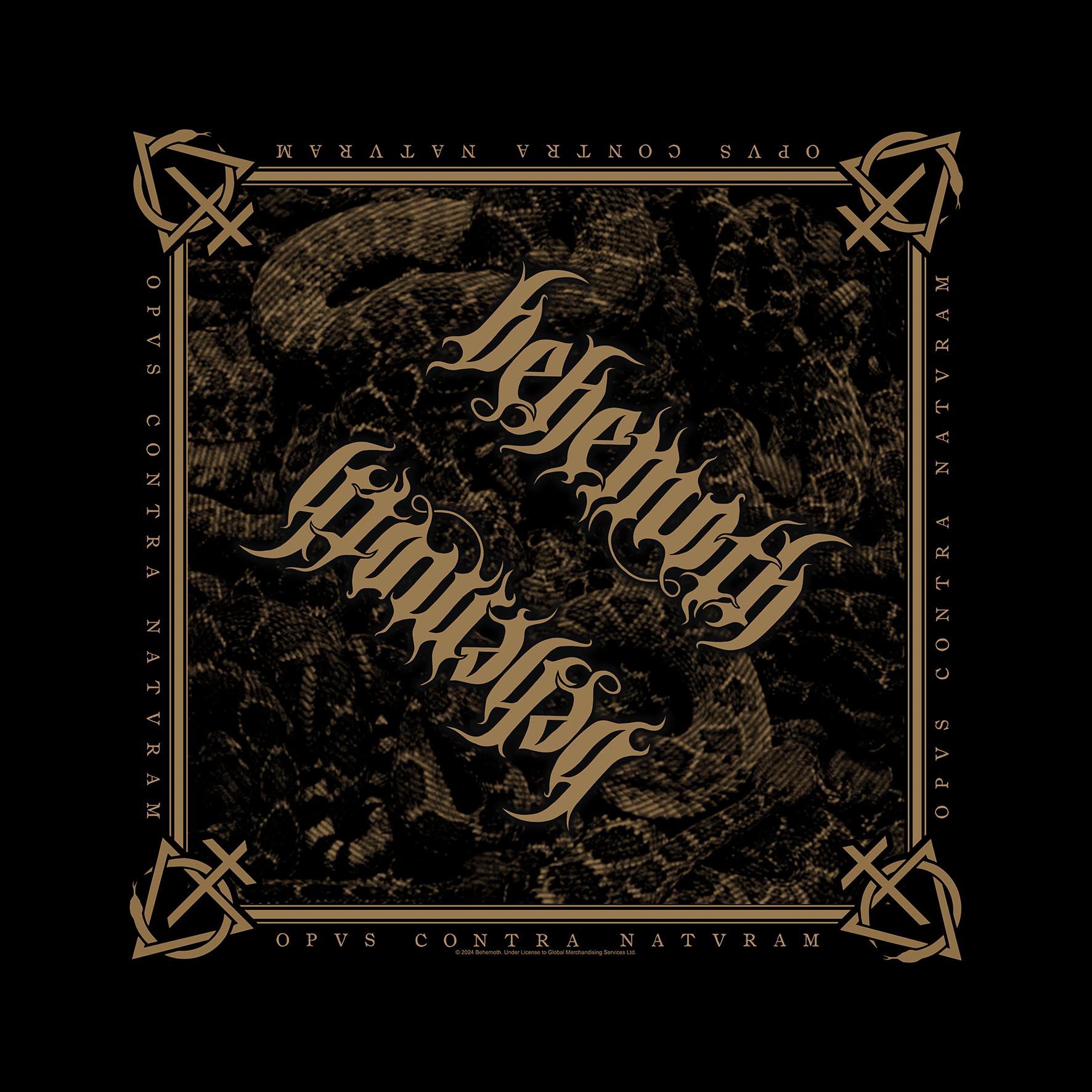 BEHEMOTH UNISEX BANDANA - OPUS CONTRA NATVRAM