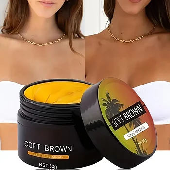Omedelbar Selftanning Kräm Brun Utan Sol
