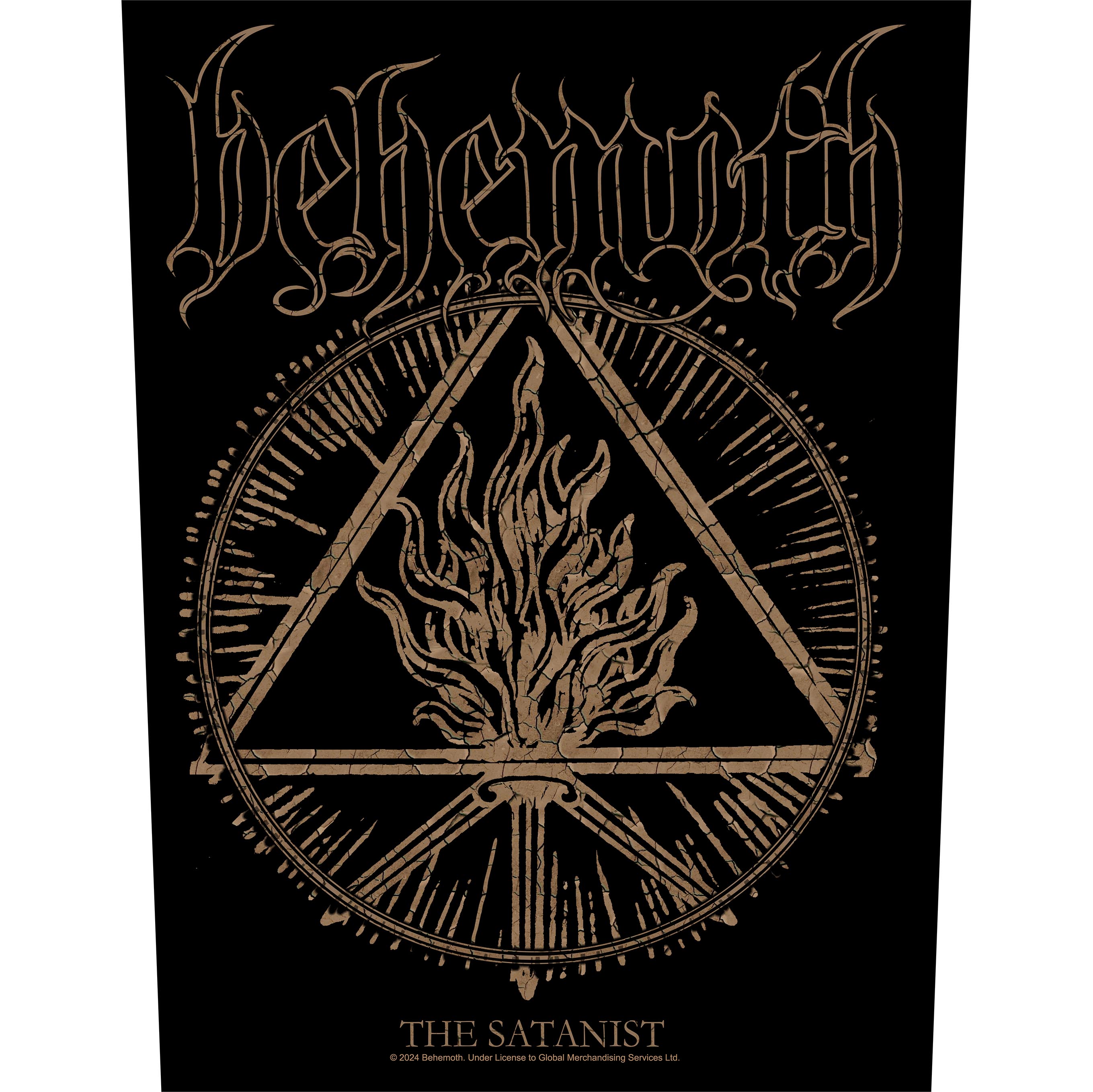 BEHEMOTH  BACK PATCH - THE SATANIST