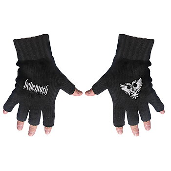 BEHEMOTH UNISEX FINGERLESS GLOVES - LOGO