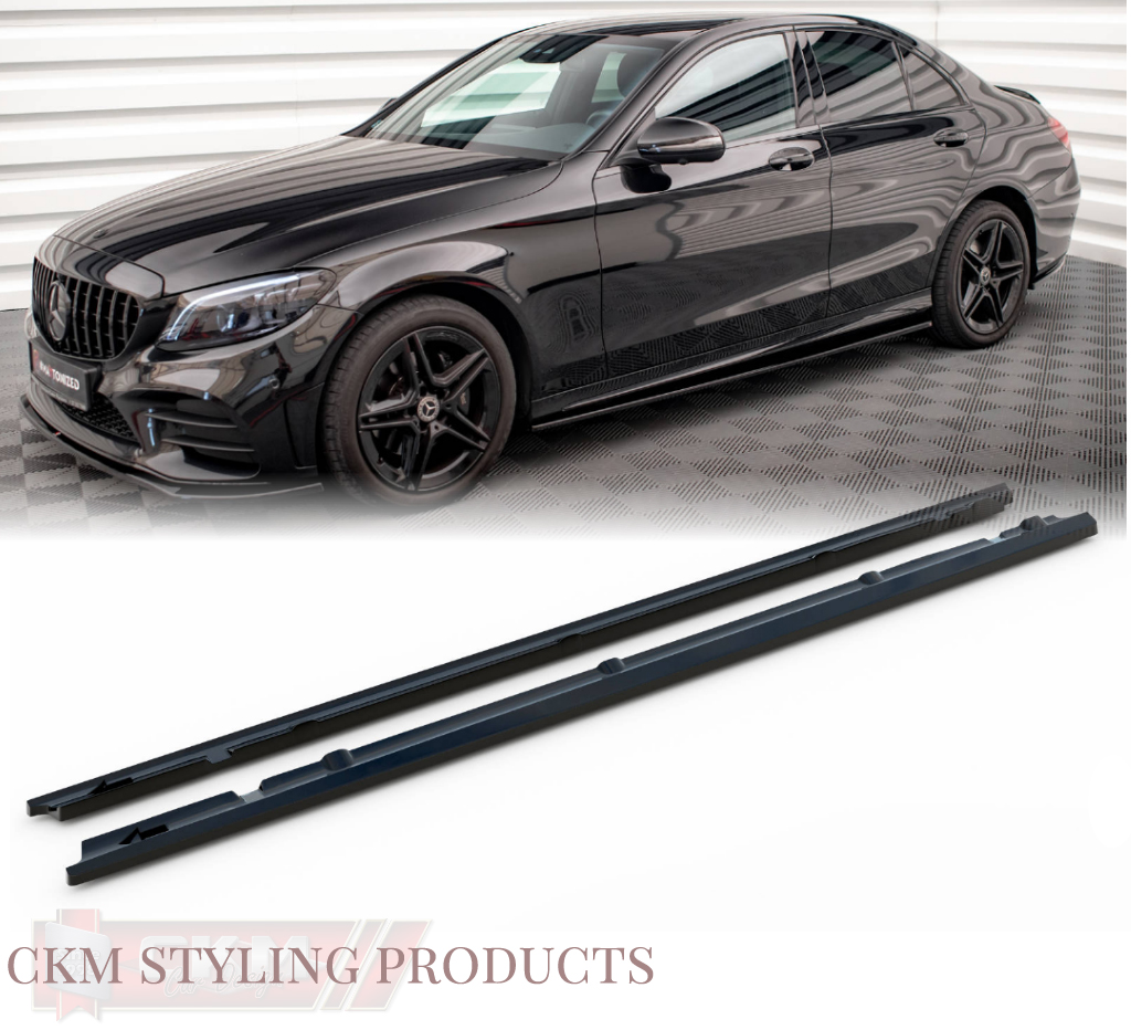 1. Sideskirt extensions facelift lip 2pc