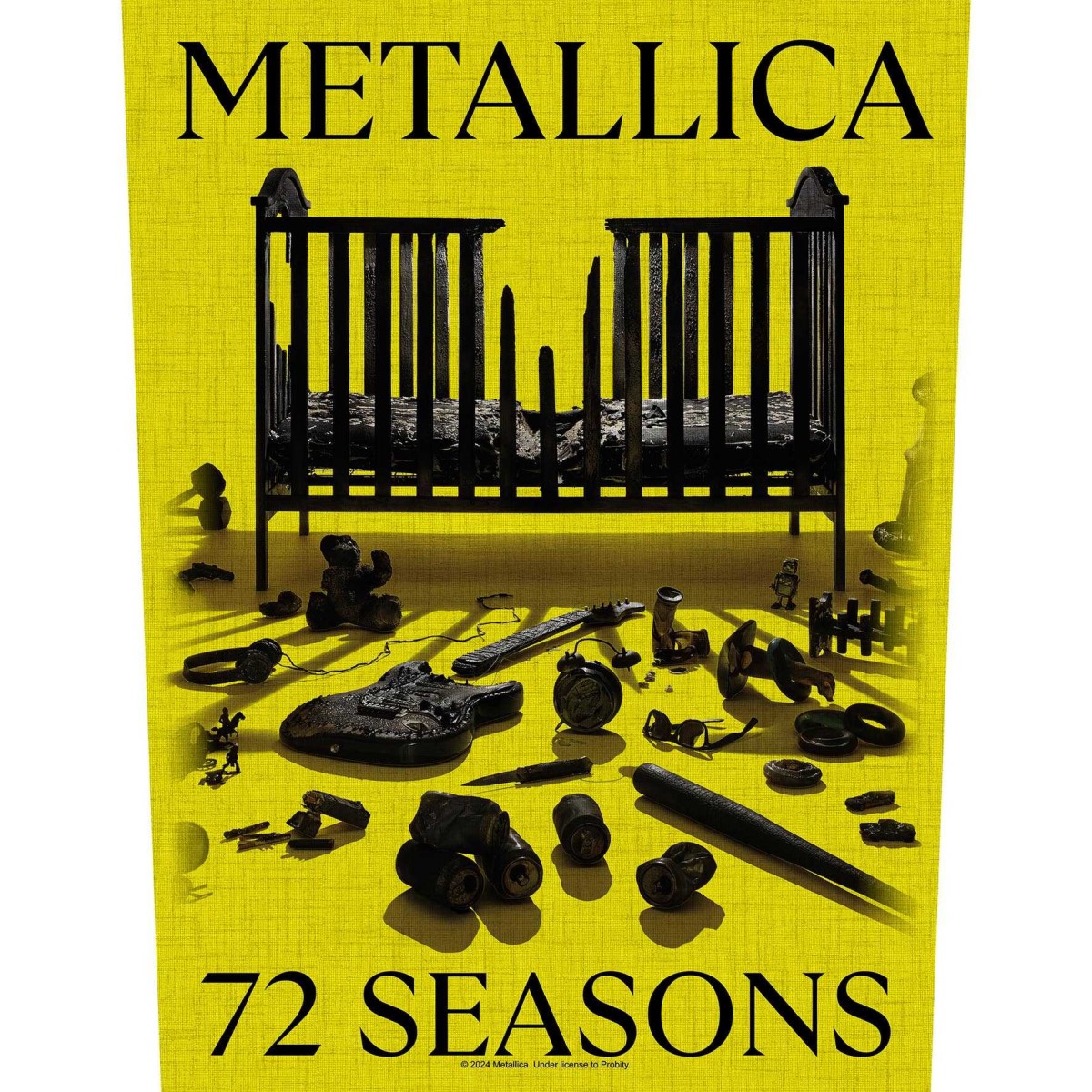 Metallica 72 Seasons Crib Backpatch