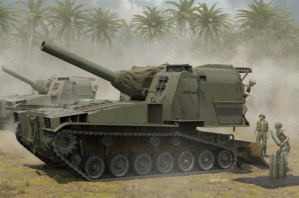 1/35 M55 203mm Self-Propelled Howitzer