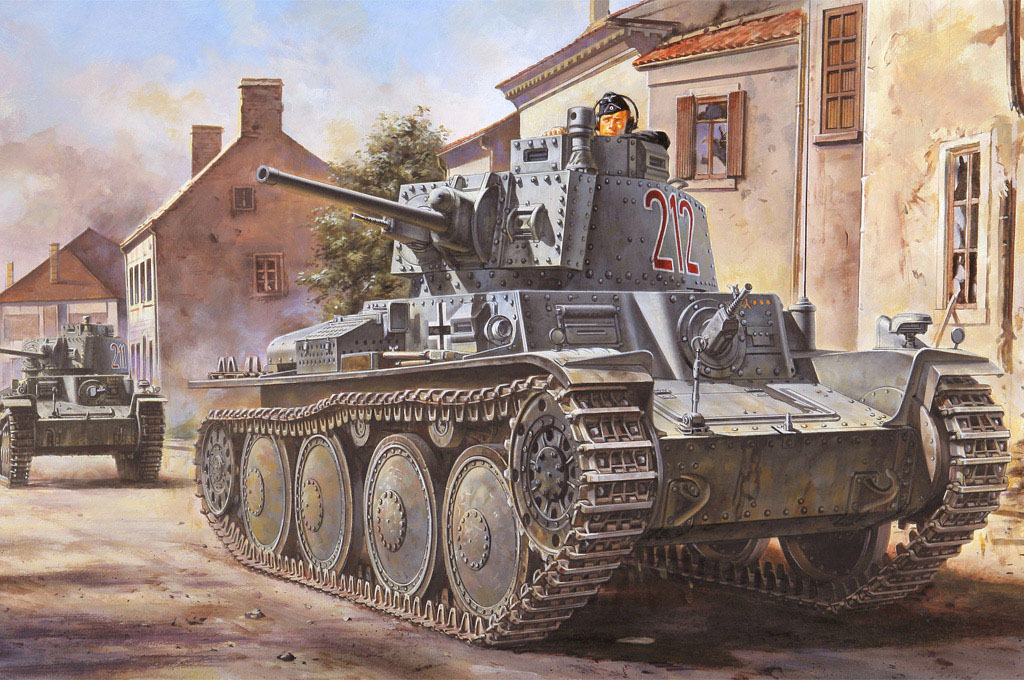 1/35 German Pz.Kpfw. / Pz.BfWg 38(t) Ausf. B