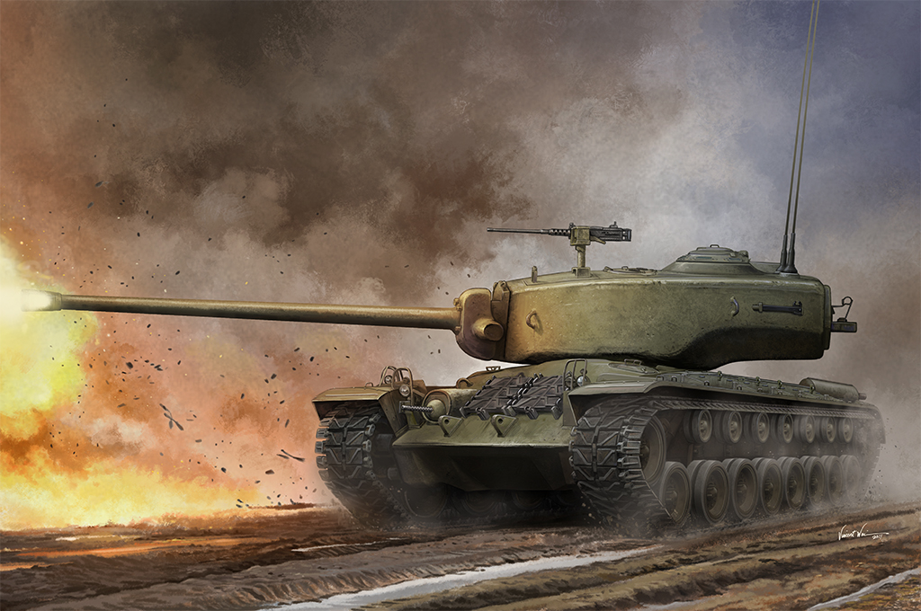 1/35 US T34 Heavy Tank