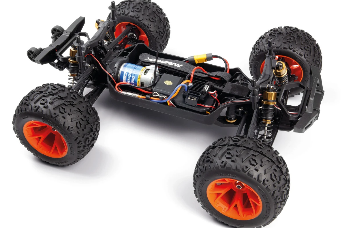 Maverick RC MV150401 Quantum2 MT 1/10th Monster Truck - Orange - 3