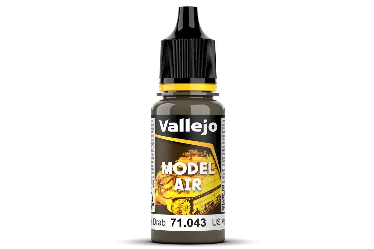 Vallejo 71043 Model Air 17ml US olive drab