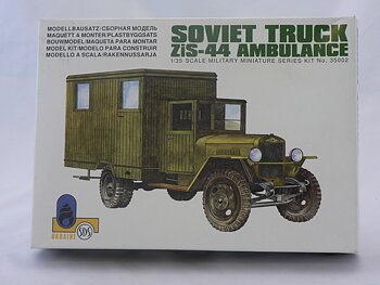 ZIS-44  ambulance  skala  1:35  sds