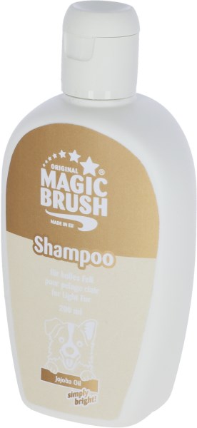 MagicBrush Hundschampo För Ljus Päls - 200 ml