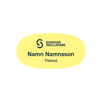 Namnskylt Sveriges Skolledare
