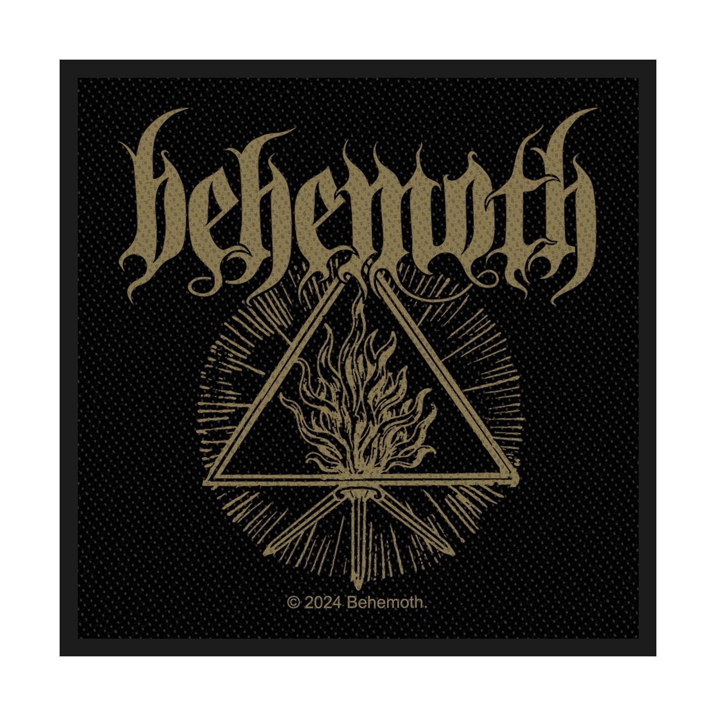 BEHEMOTH STANDARD WOVEN PATCH - THE SATANIST