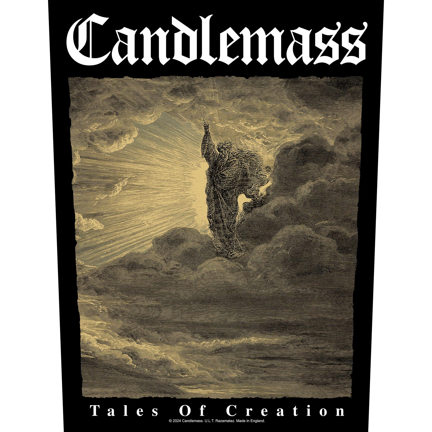 CANDLEMASS  BACK PATCH - TALES OF CREATION