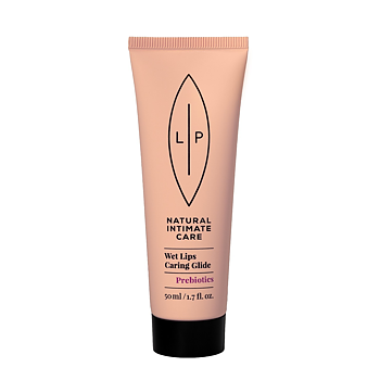 Lip Intimate Care Wet Lips caring glide Prebiotic 50ml
