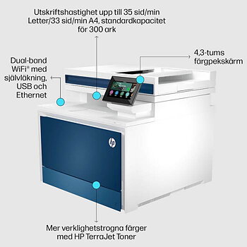 Skrivare HPColLaser MFP4302dw