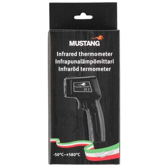 Termometer IR MUSTANG Svart - 2