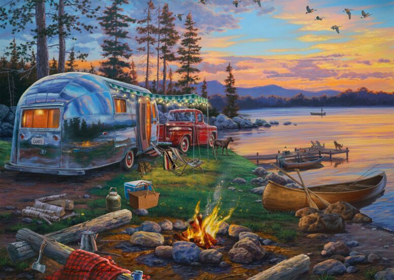Campfire Paradise 1000 Bitar, Schmidt