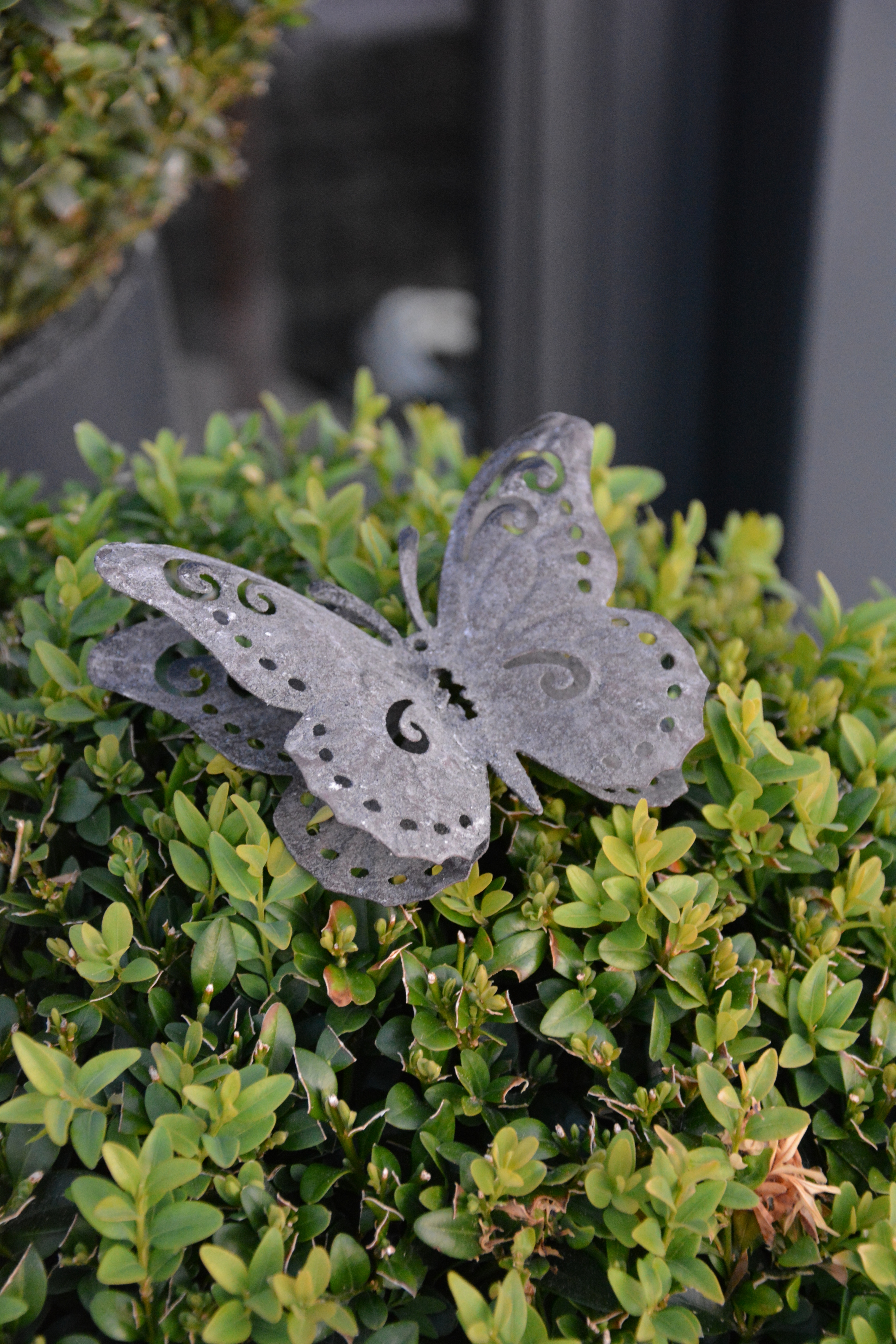 Fjäril i metall 11,5 cm