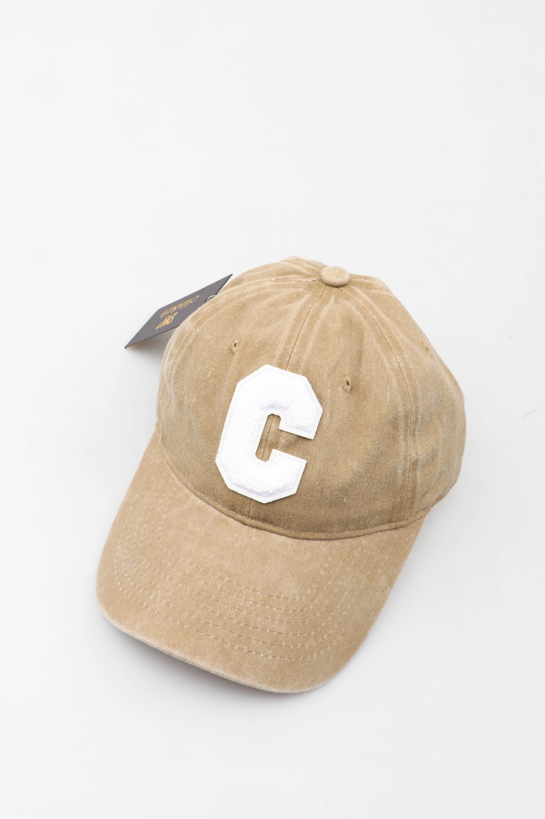 Cap C washed cotton sand - 2