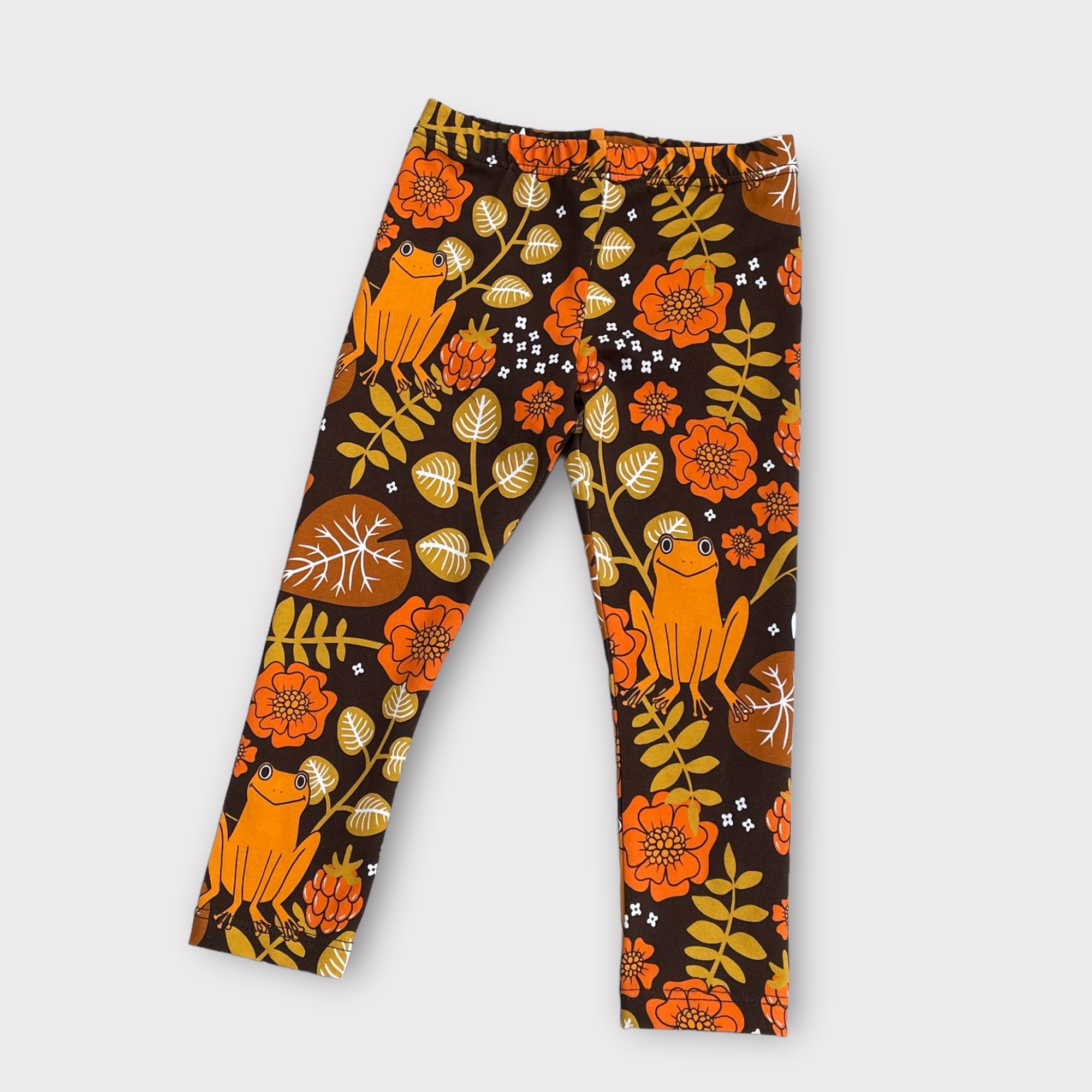 Leggings ”Små grodorna" brun