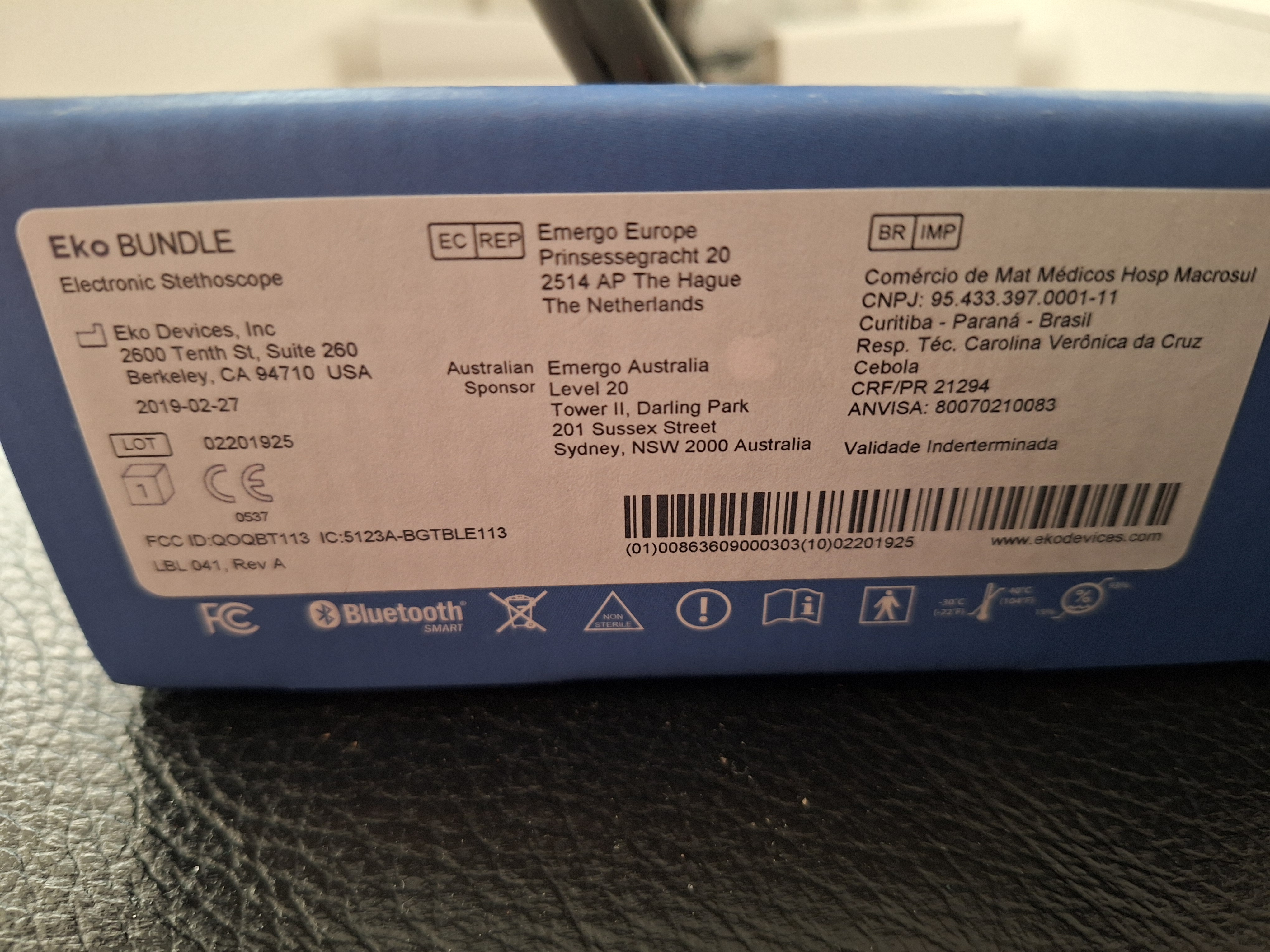 Eko Bundle Core E4 Elektroniskt Stetoskop - Begagnad - 3