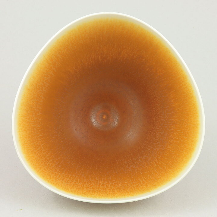 Berndt Friberg (1961) Unique Golden Brown Haresfur Bowl 12 cm