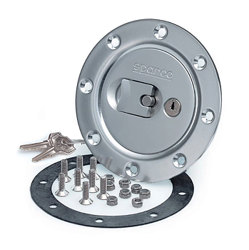 Sparco - tanklock aluminium LÅSBART