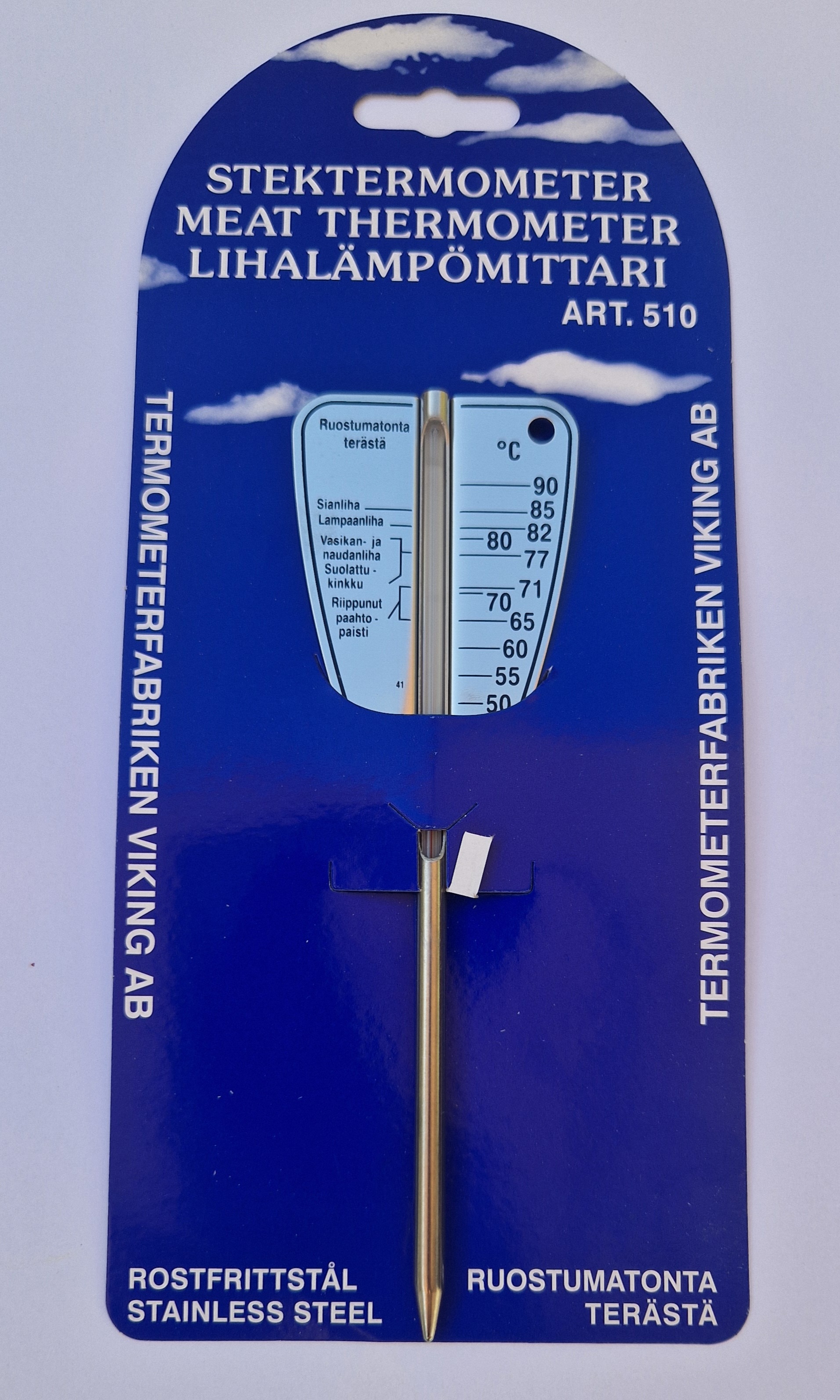 Stektermometer flat ny