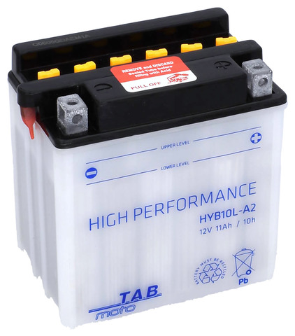 TAB Mp-Akku YB10L-A2 / HYB10L-A2 12V 11Ah 140A
