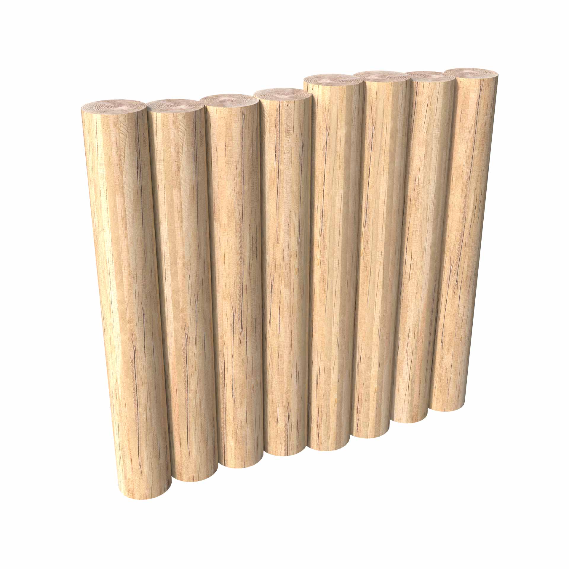 Cylindersvarvad Robinia Ø100-200mm