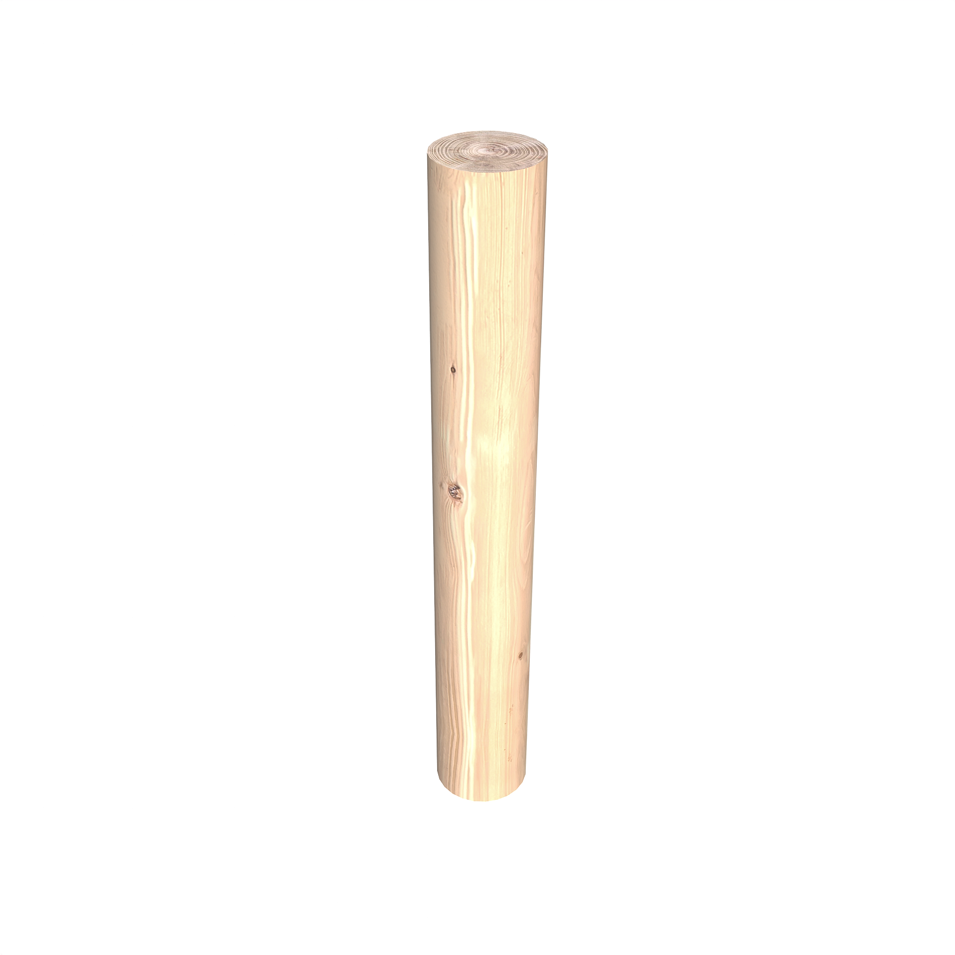 Cylindersvarvad Lärk Ø80-200 mm - 2