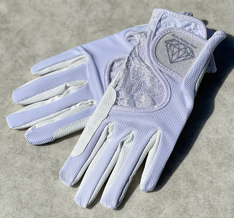 PERFORMANCE GLOVES WHITE LACE