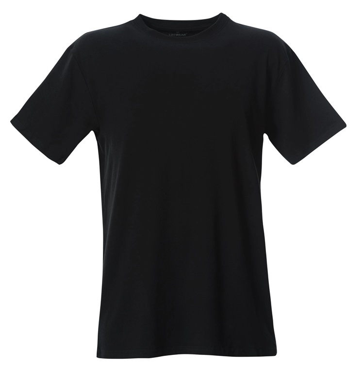 Lifewear T-Shirt Bambu Svart