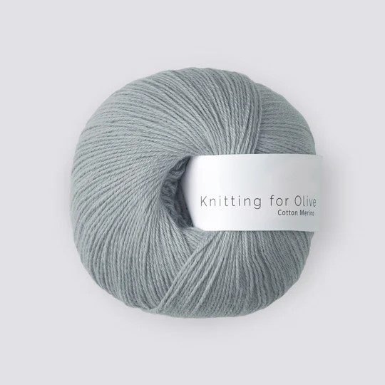 Cotton Merino | Knitting for Olive, Soft Blue