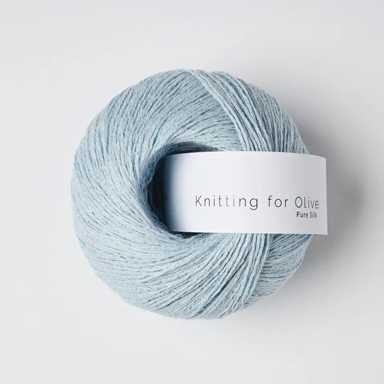 Pure Silk | Knitting for Olive, Isblå