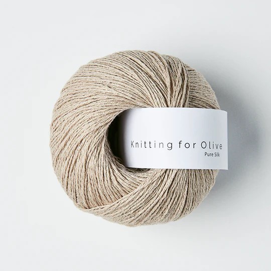 Pure Silk | Knitting for Olive, Powder