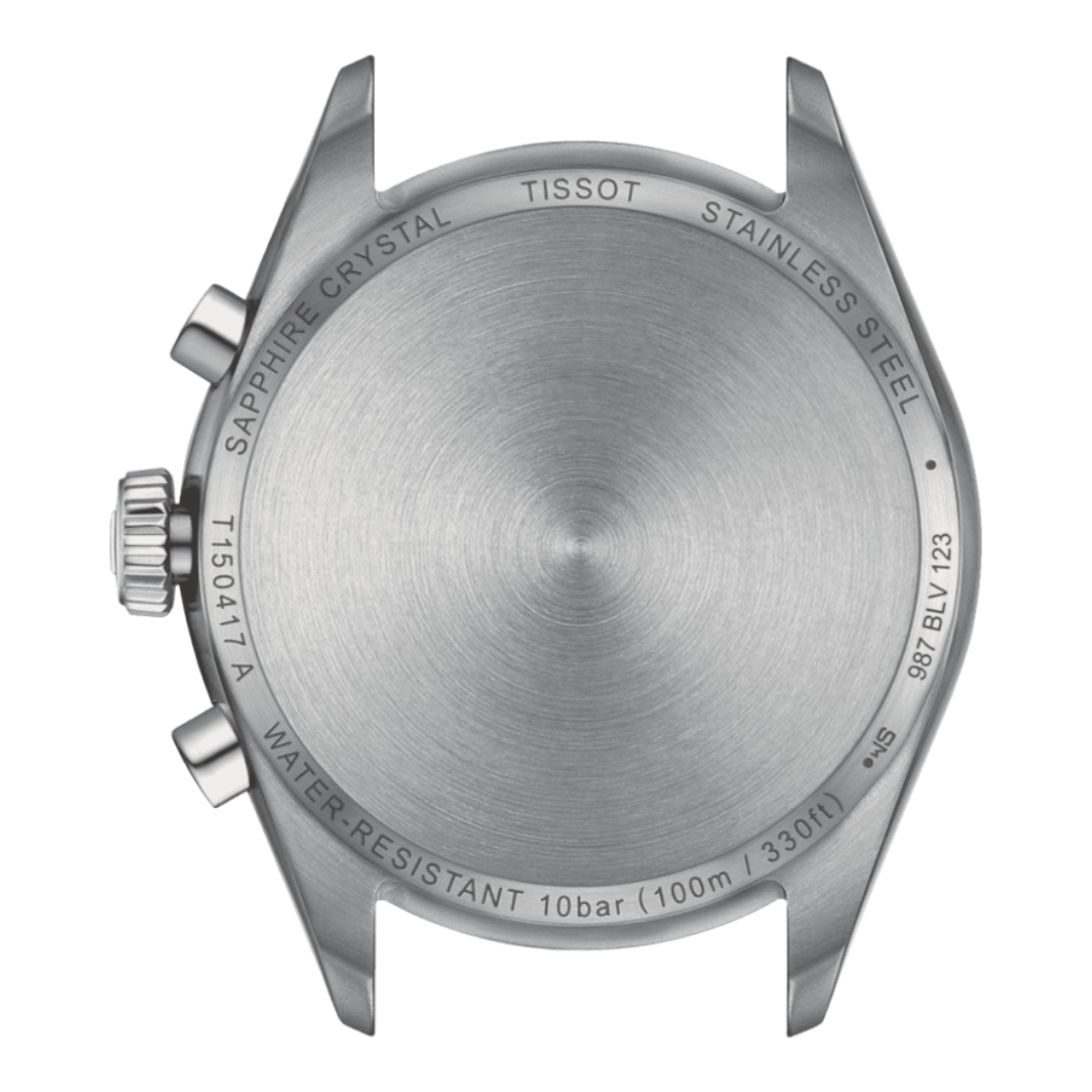 T150.417.11.041.00 Tissot PR 100 Chronograph blå 40 baksida