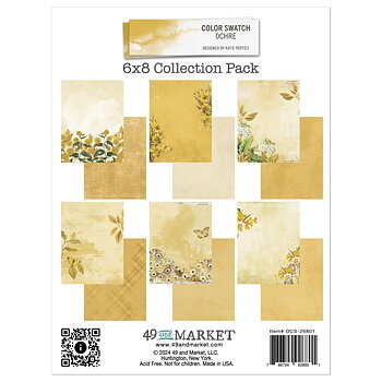 49 And Market - Collection Pack 6x8 - Color Swatch: Ochre