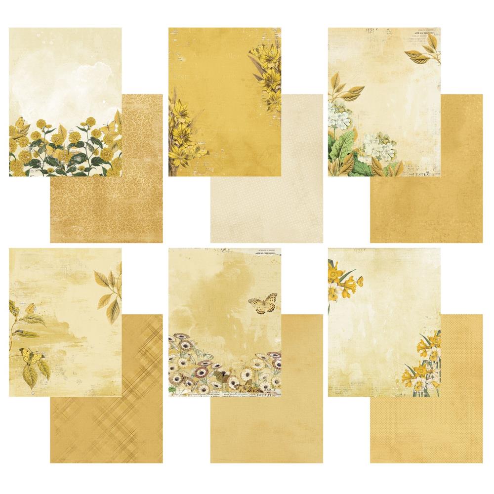 49 And Market - Collection Pack 6x8 - Color Swatch: Ochre - 3