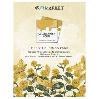 49 And Market - Collection Pack 6x8 - Color Swatch: Ochre