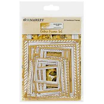 49 And Market - Color Swatch: Ochre Frame Set