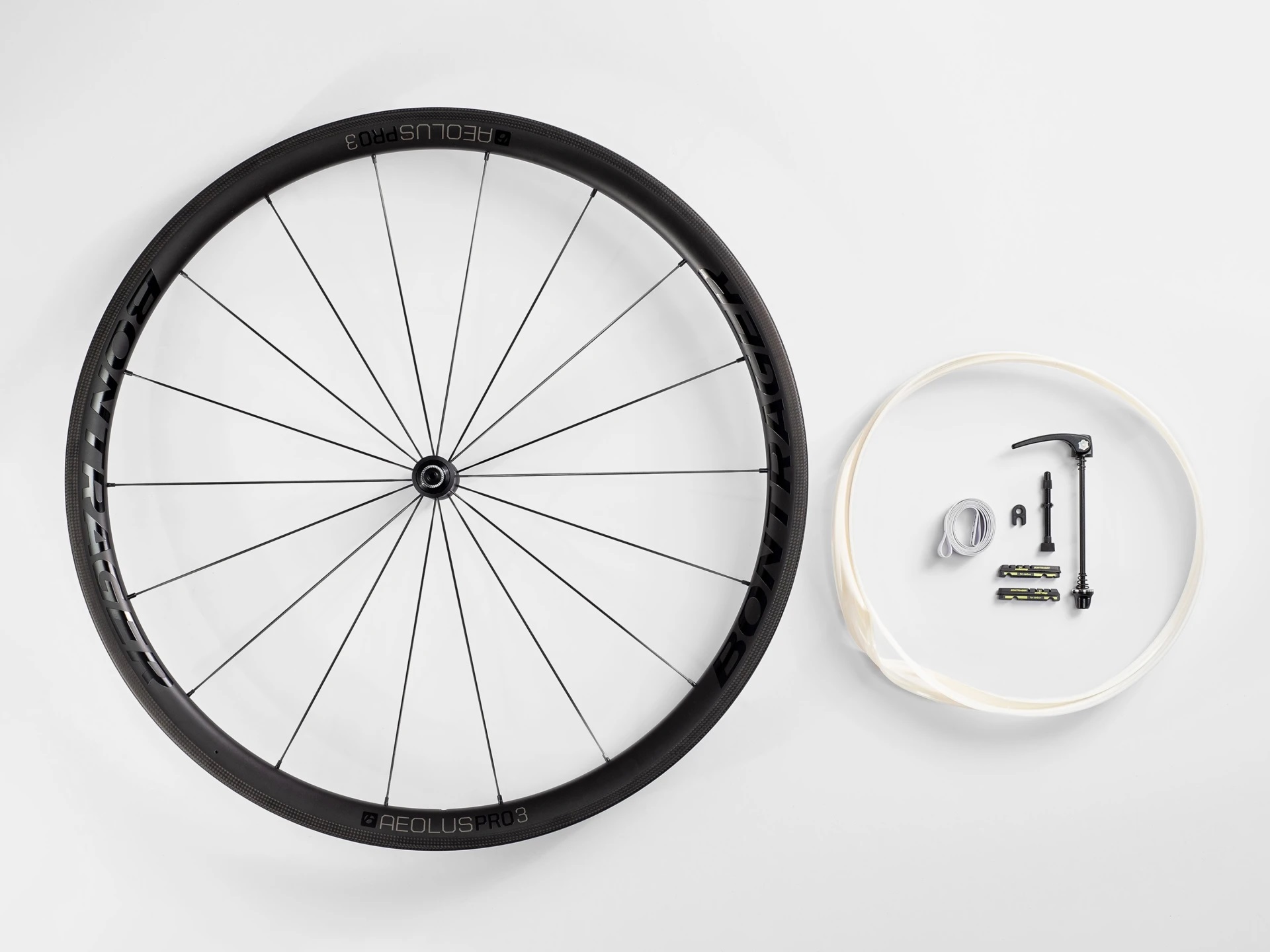 Bontrager Aeolus Pro 3 TLR Landsvägshjul Fram - 3