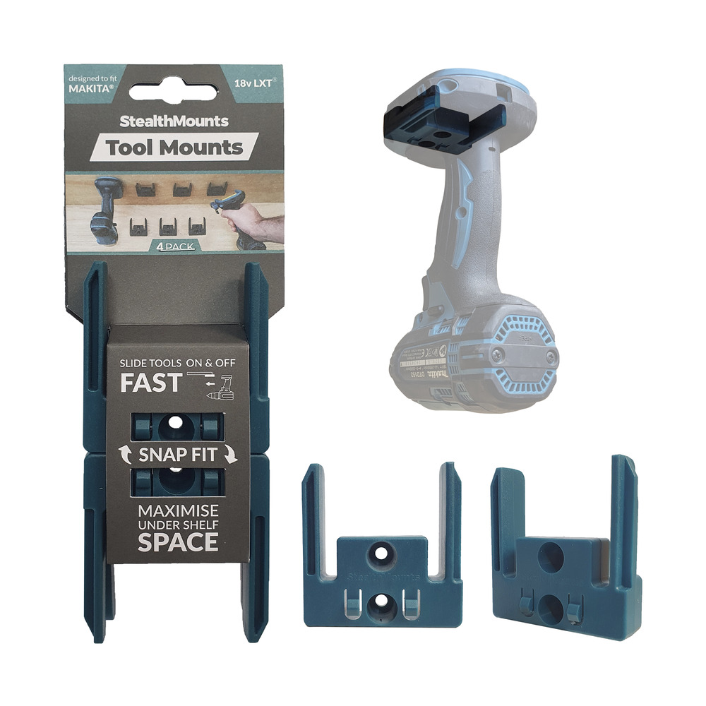 StealthMounts for tools Makita 18V LXT (4-pack)