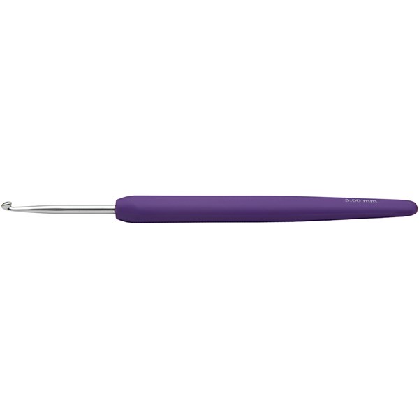 Virknål nr. 3 L: 13,3 cm lila - Creativ Company - 2
