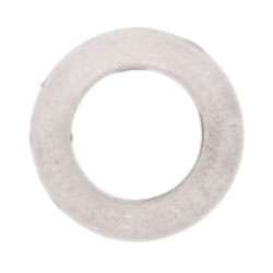 rustfri skive 39 x 23 x 2,5 mm - 2