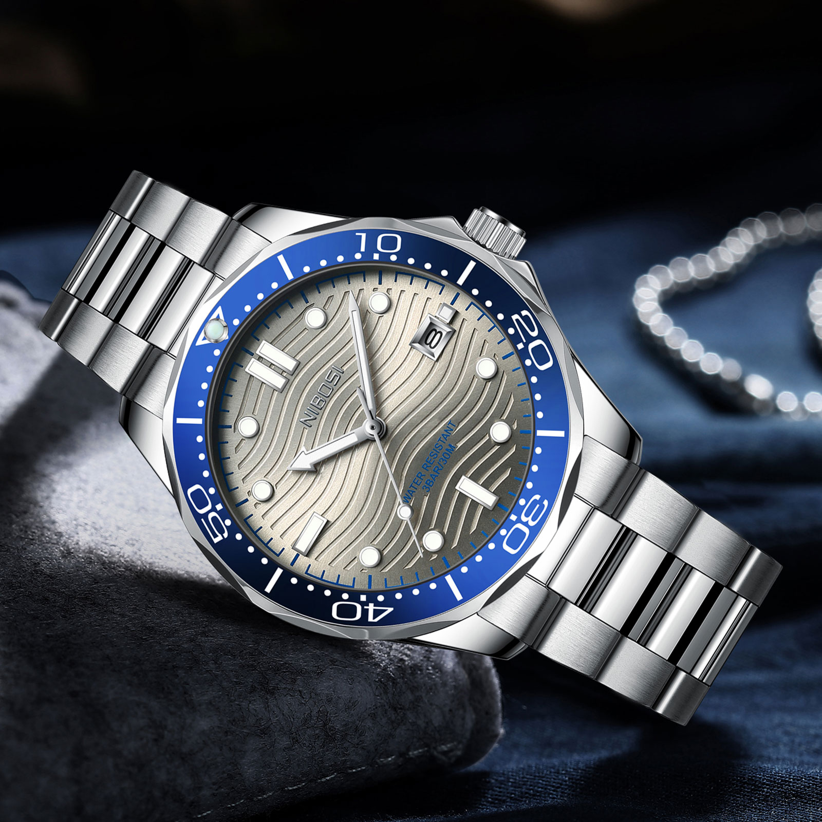 Nibosi OceanMaster Steel Gray - 5