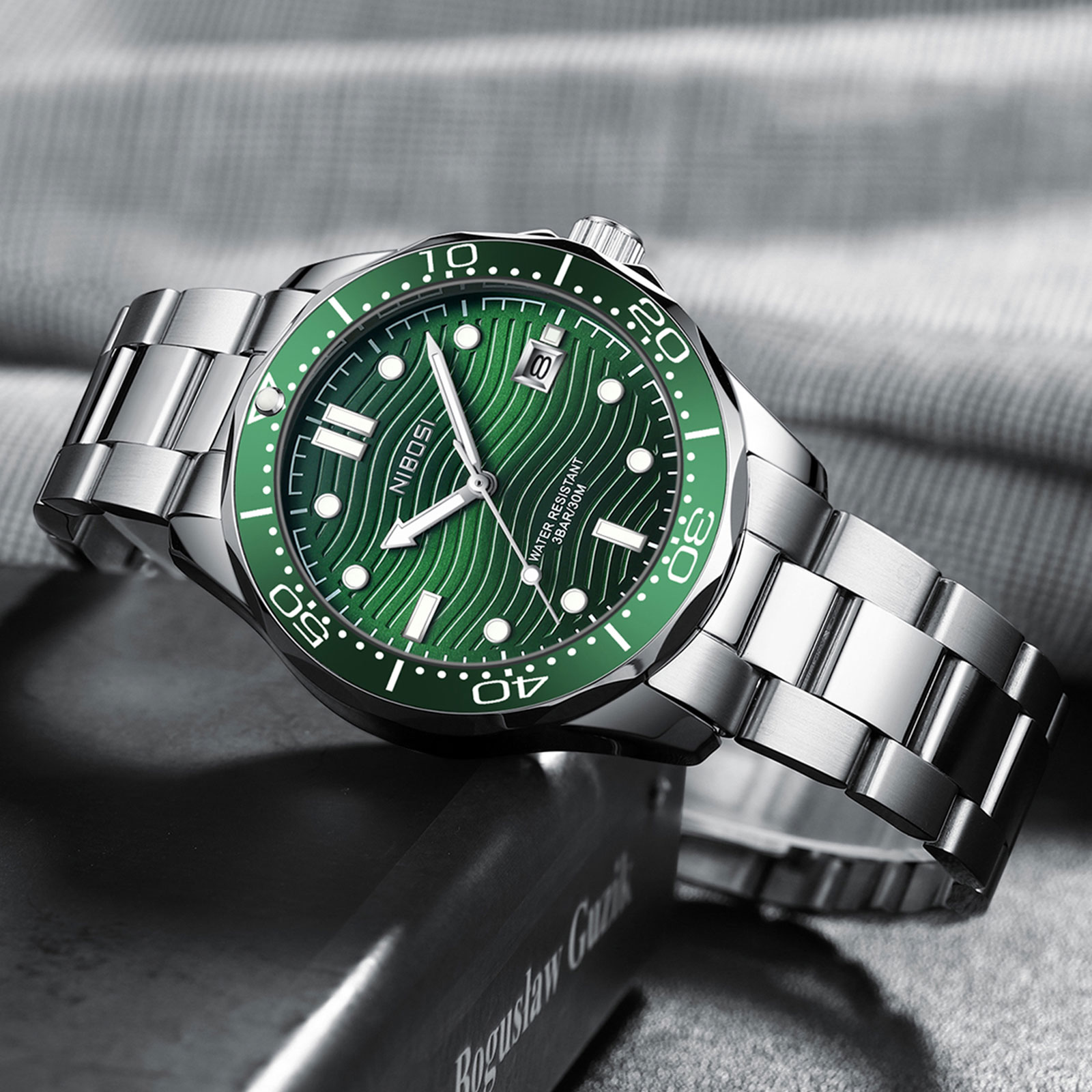 Nibosi OceanMaster Steel Green - 7